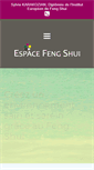 Mobile Screenshot of espacefengshui.com